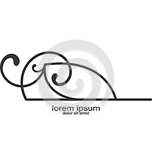 Creative sample design pattern logo