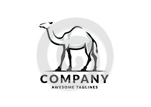 Vector of Camel logo design