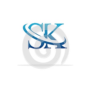 Creative SK logo icon design