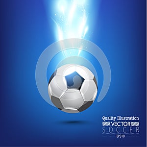 Creative Soccer Football Sport Vector Illustration