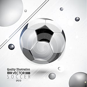 Creative Soccer Football Sport Vector Illustration