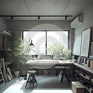 Creative Studio Space: Art, Nature and Light