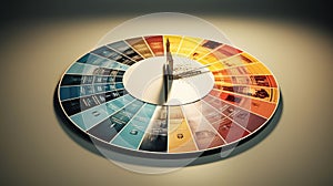 creative table chart design