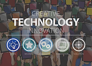 Creative Technology Innovation Media Digital Concept