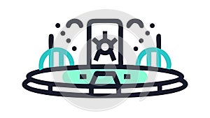 Creative Thinking and Idea Generation Vector, vector design Generative AI