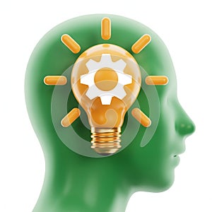 Creative Thinking and Innovation Concept