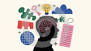 Creative Thinking and Problem Solving Illustration