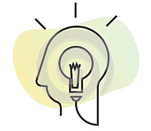 Creative Thinking Process Development - Illustration