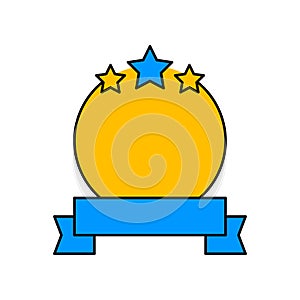 creative topper award trophy icon