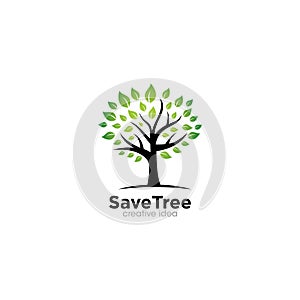 Creative Tree Logo Design Template