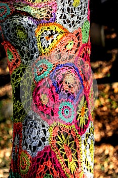 Creative Tree Wrapping