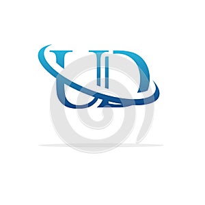 Creative UD logo icon design
