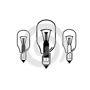 This is creative and unique electric logo.