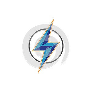 This is creative and unique electric logo.