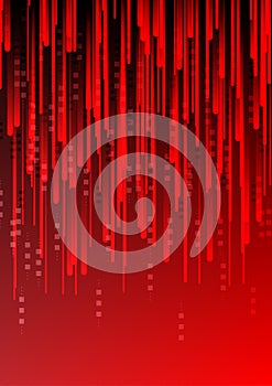 Creative vector illustration of line. Computer background art design.