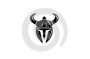 Creative Viking Head Logo