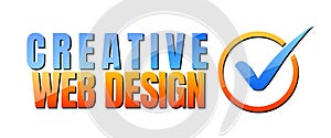 Creative Web Design Banner for web promotions