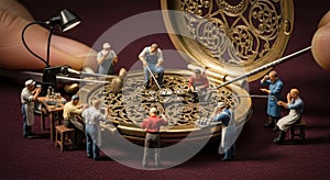 Miniature Watchmakers at Work