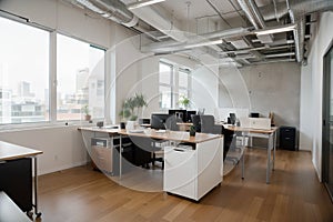 creative workplace modern cabinet empty no office interior contemporary co-working center