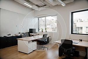 creative workplace modern cabinet empty no office interior contemporary co-working center