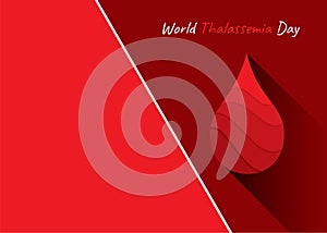 Creative world Thalassemia day poster design