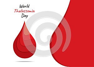 Creative world Thalassemia day poster design