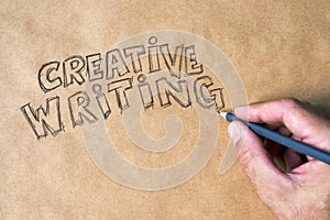 Creative writing concept
