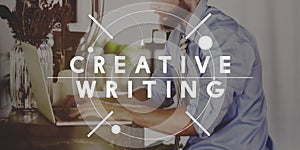 Creative Writing Ideas Design Inspiration Imagination Concept