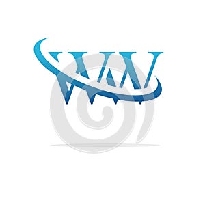 Creative WW logo icon design