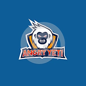 Creative Yeti logo Design Vector Art Logo