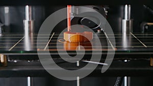 Creativity of a 3D printer printing amazing parts right before your eyes. Watch as each layer of material is brought to