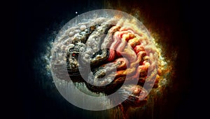 Creativity abstract human mind