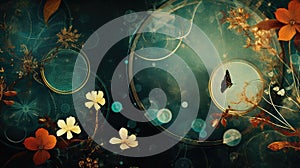 creativity circle innovation background