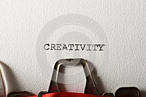 Creativity concept view