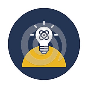 Creativity, generate idea Vector Icon which can easily modify