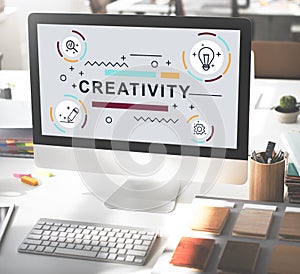 Creativity Ideas Design Invention Graphic Concept photo
