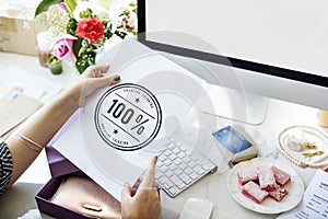 100% Creativity Ideas Imagination Inspiration Concept