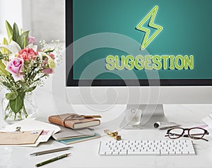 Creativity Ideas Lightning Imagination Inspiration Concept