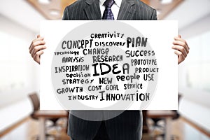 Creativity and innovation concept