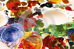 Creativity (messy pallette)