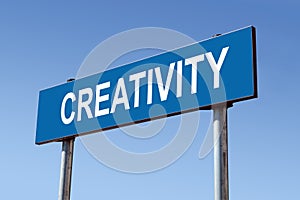 Creativity signpost