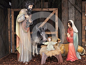 Creche,Christmas time