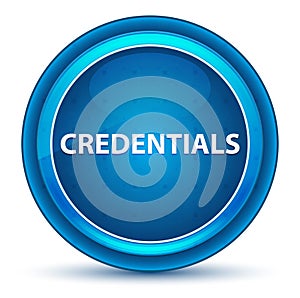 Credentials Eyeball Blue Round Button