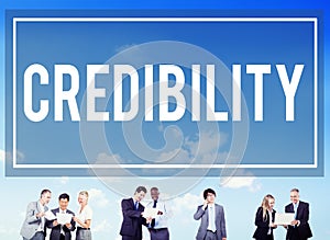 Credibility Partnership Determination Inspiration Concept