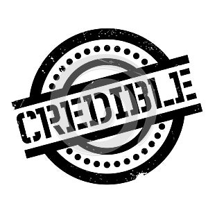 Credible rubber stamp photo