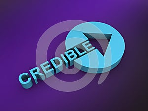 credible word on purple