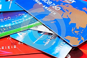 Credit bank cards pack