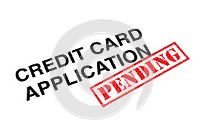 Credit Card Application Pending