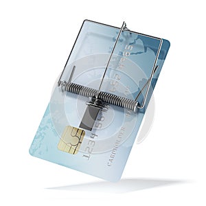 Credit card as mousetrap