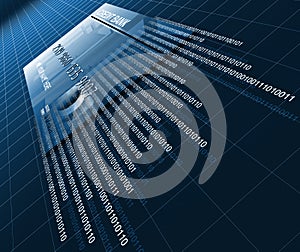 Credit card background